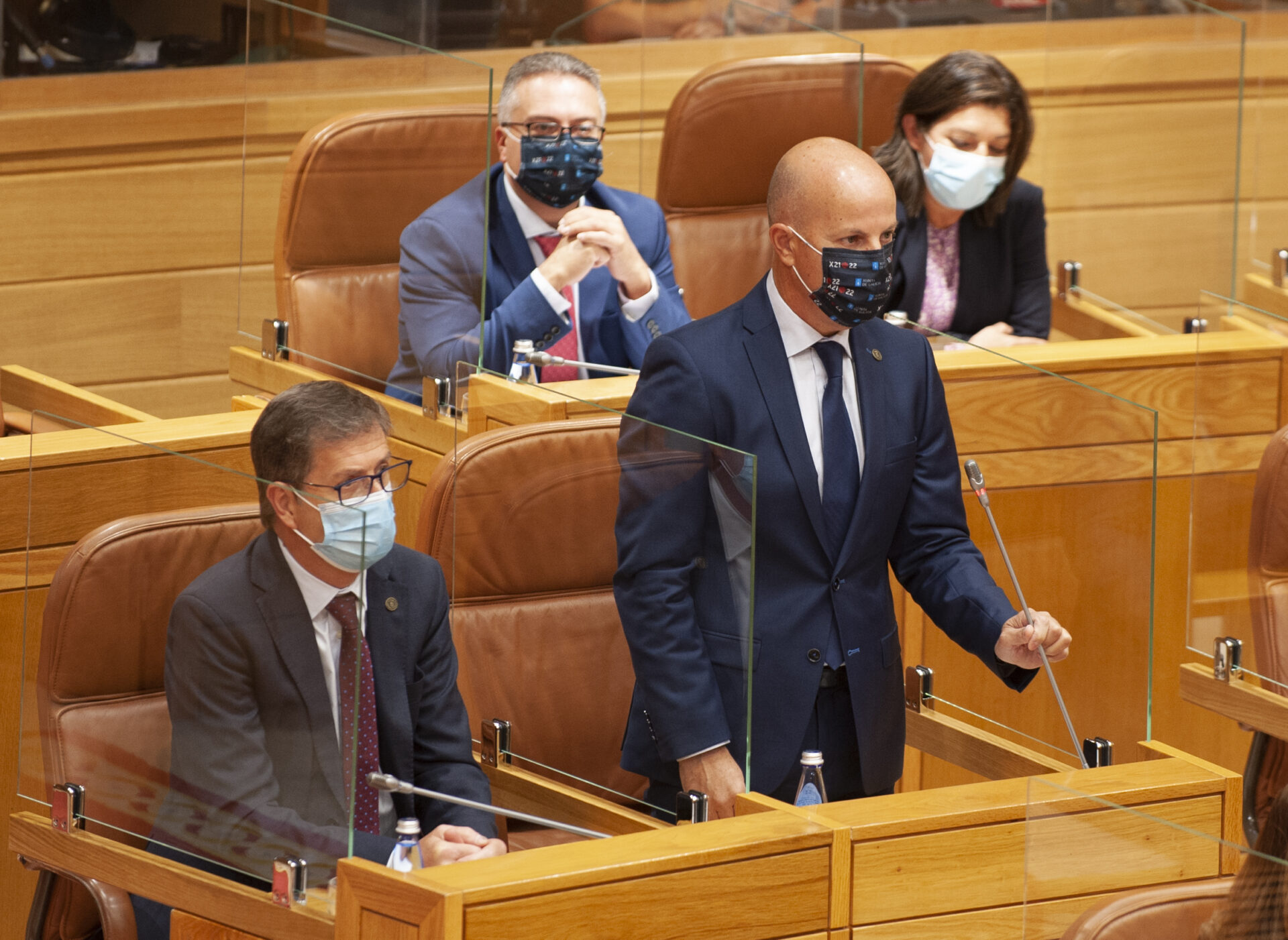 Moisés Rodríguez toma posesión de su acta en el Parlamento de Galicia